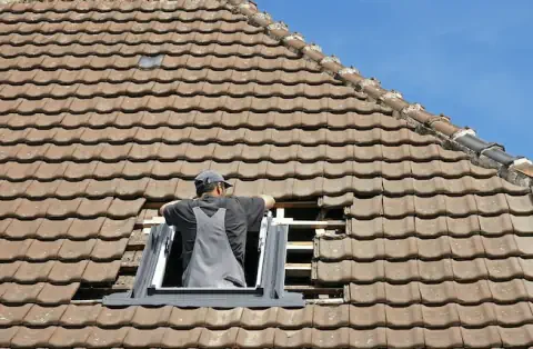 Pose de velux - Chaniers